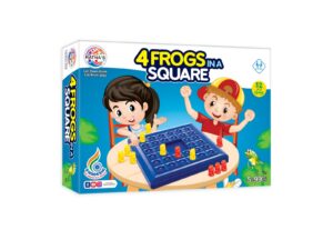 4 frogs in square