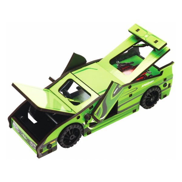 2 Meta Wood Racing Car