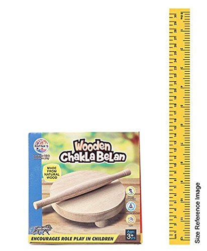 51-IUjkopUL.jpg Wooden Chakla Belan Set for Kids