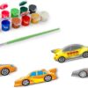518I8HUtyFL._AC_SL1500_.jpg Mould & Paint Racers DIY Craft Kit
