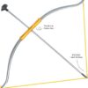 51kBbqB9zPL._AC_SL1500_.jpg Shiva Bow and Arrow Set with Trishul