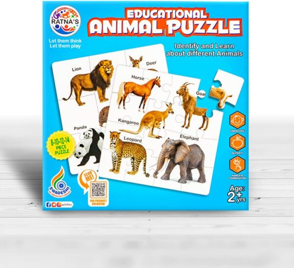 61-W6uxIgFL._AC_SL1500_.jpg Educational Animals Puzzle