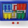 Magnetic Travelling Snakes and Ladders with Ludo