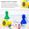 Magnetic Snakes and Ladders with Ludo