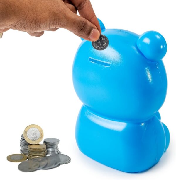 614sX6DeCL._AC_SL1500_.jpg Teddy Money Bank Multicolor Coin Holder