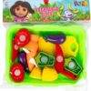 Dora Vegetable Slice Cutting Toy Set