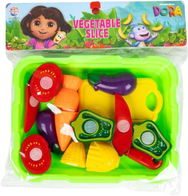 Dora Vegetable Slice Cutting Toy Set