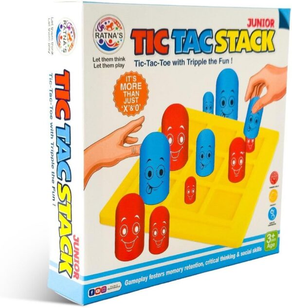 616Xl0QZoFL._AC_SL1500_.jpg Tic Tac Stack Junior Board Game