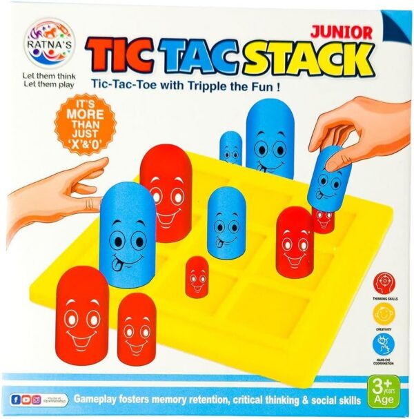 61G4pgWbSwL._AC_SL1500_.jpg Tic Tac Stack Junior Board Game