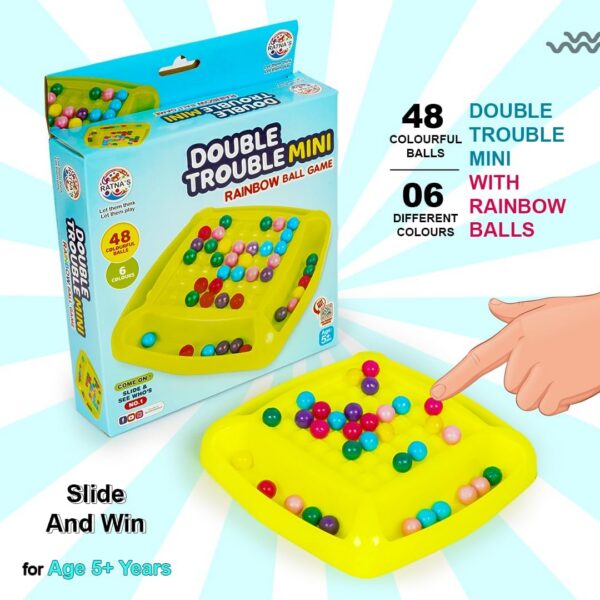 61OHjmcRzL._AC_SL1500_.jpg Double Trouble Mini Rainbow Ball Game