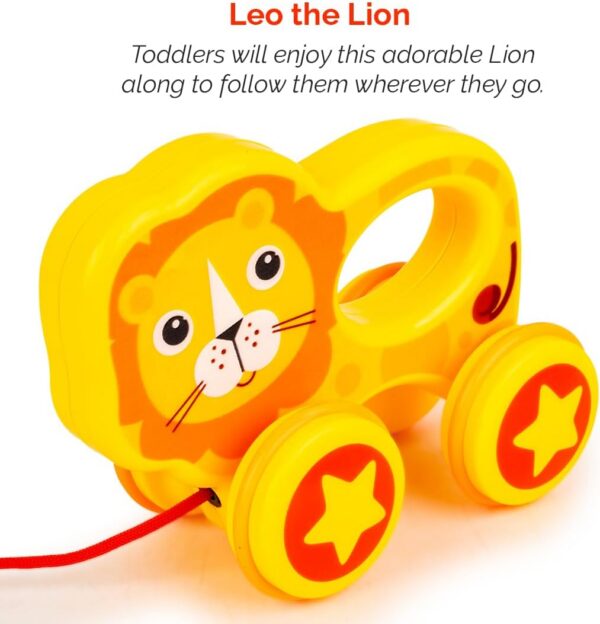 61RoSaEDUmL._AC_SL1500_.jpg Leo The Lion Pull Along