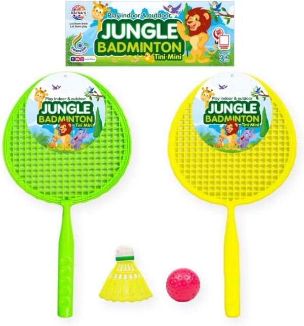61ShP0wOklL._AC_SL1500_.jpg Tini Mini Badminton Set (Assorted Colours)
