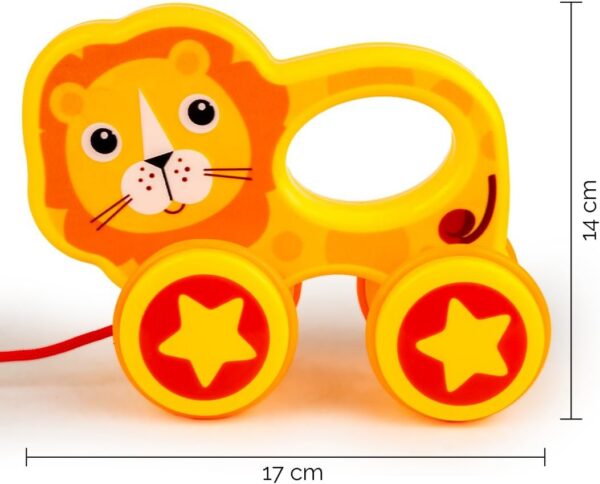 61dZiyhoyLL._AC_SL1500_.jpg Leo The Lion Pull Along