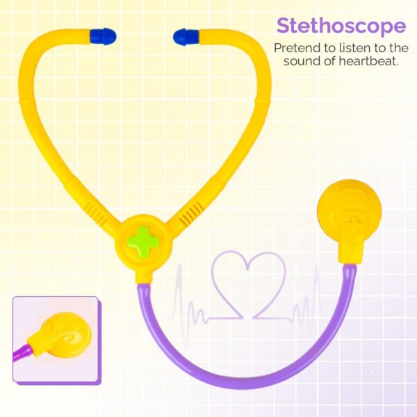 61gcYmdX1TL._AC_SL1500_.jpg My Little Dentist Play Set for Kids