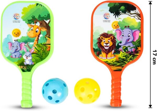 Super Pickleball Jungle Design Tabletop Game Set