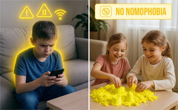 Wonder Sand 500 Grams Yellow Color