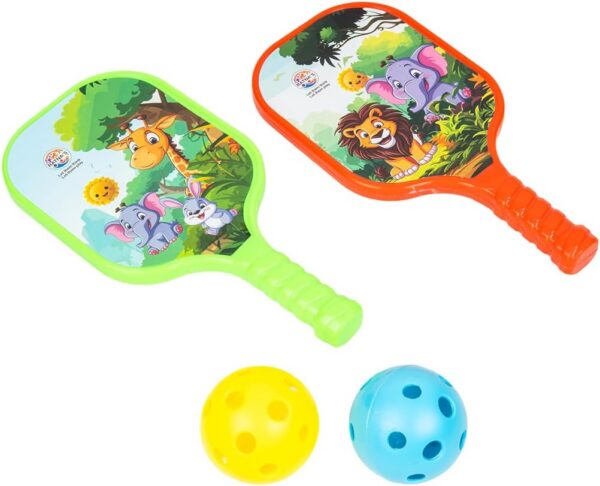 Super Pickleball Jungle Design Tabletop Game Set