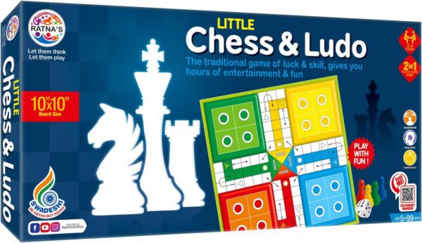 Little Chess and Ludo 2 in 1