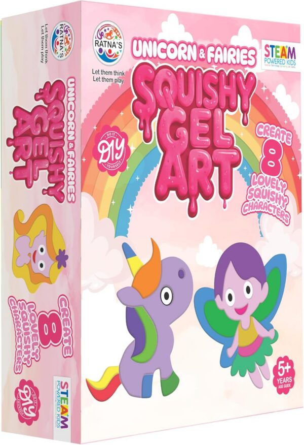 7102arwW0eL._AC_SL1500_.jpg Unicorn & Fairies Squishy Gel Art DIY Kit