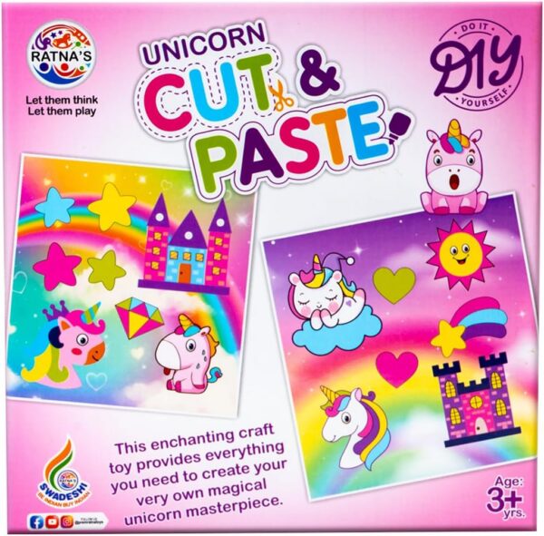 710KDT484YL._AC_SL1500_.jpg Unicorn Cut & Paste Art