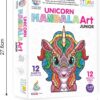 710Qd6-Xw2L._AC_SL1500_.jpg Mandala Art Unicorn Junior Colouring Kit