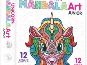 714FNRfXMDL._AC_SL1500_.jpg Mandala Art Unicorn Junior Colouring Kit