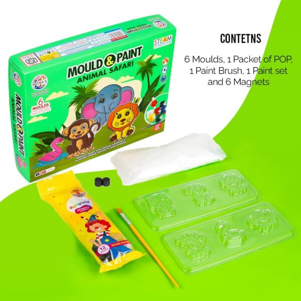 71JRncnjshL._AC_SL1500_.jpg Mould and Paint Animal Safari DIY Kit