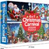 Christmas Carnival 4-in-1 Jigsaw Puzzle