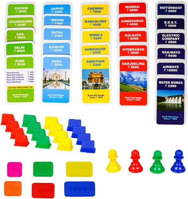 Big Business Game with Plastic Money Coins