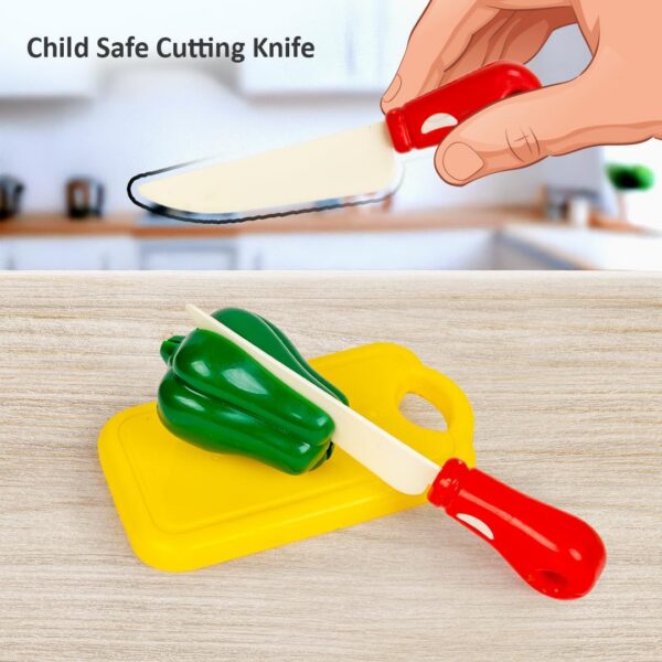 Vegetable Slice Cutting Toy Set
