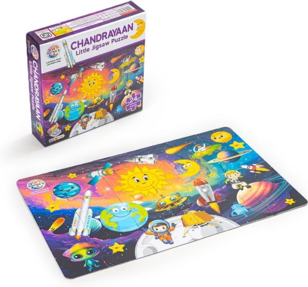 71X3bHnRGmL._AC_SL1500_.jpg Chandrayaan Little Jigsaw Puzzle