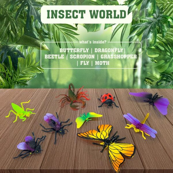 71YBr4BqPxL._AC_SL1500_.jpg Insect World Educational Toy Figures Set