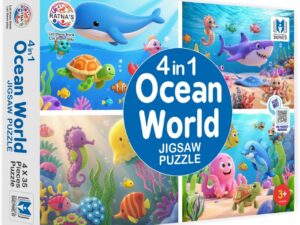 71YfKWCh55L._AC_SL1500_.jpg 4 in 1 Ocean World Jigsaw Puzzle