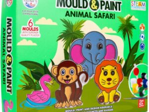 71kBZqBArsL._AC_SL1500_.jpg Mould and Paint Animal Safari DIY Kit