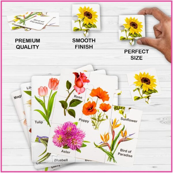 Educational Flower Puzzle