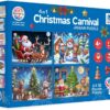 Christmas Carnival 4-in-1 Jigsaw Puzzle