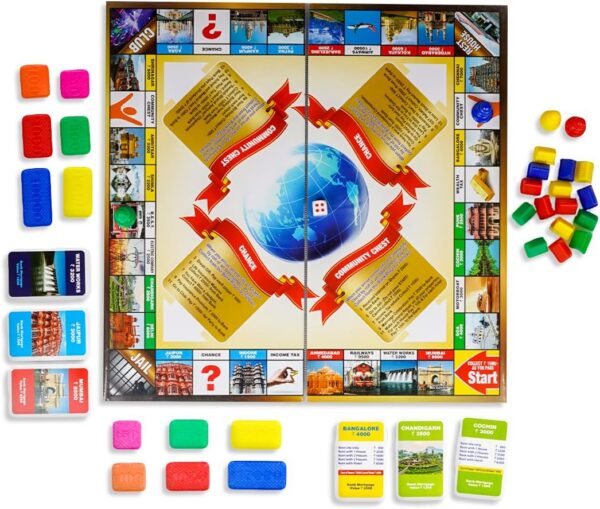 Big Business Game with Plastic Money Coins