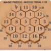 Magic Puzzle Maths Total 38