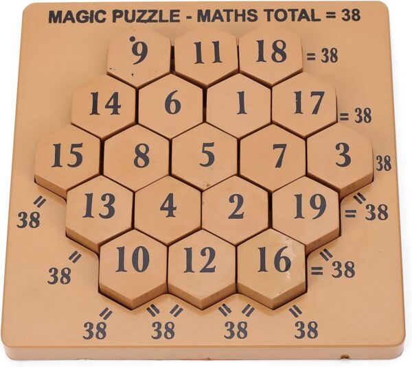 Magic Puzzle Maths Total 38