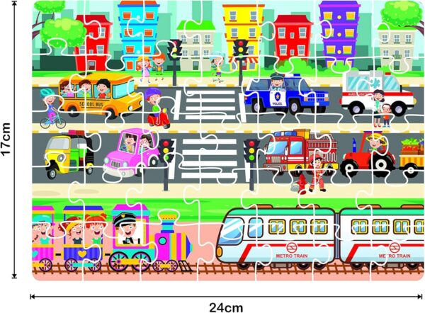 81-AjDoW1ML._AC_SL1500_.jpg 4 in 1 Transport Vehicles Jigsaw Puzzle
