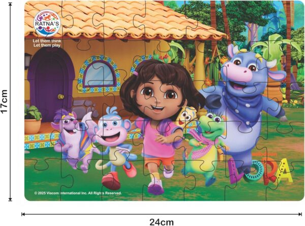 Dora 4-in-1 Jigsaw Puzzle Set