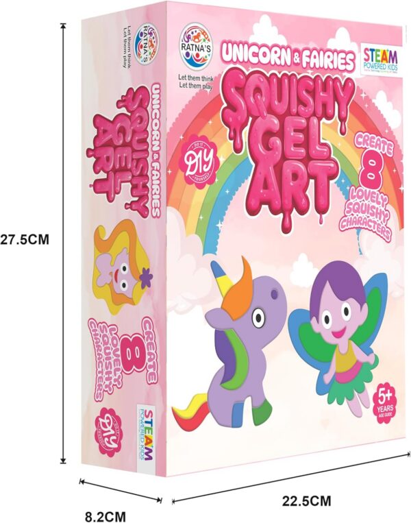 81Fd2ZjnzlL._AC_SL1500_.jpg Unicorn & Fairies Squishy Gel Art DIY Kit