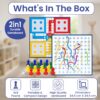 Magnetic Snakes and Ladders with Ludo