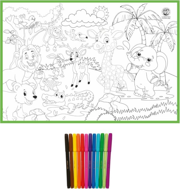 81OrnY2BDWL._AC_SL1500_.jpg My Coloring Mat Jungle
