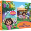 Dora 4-in-1 Jigsaw Puzzle Set