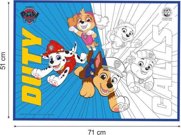 81RF1XNzw-L._AC_SL1500_.jpg My Colouring Mat Paw Patrol