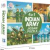 4 in 1 Indian Army Jigsaw Puzzle