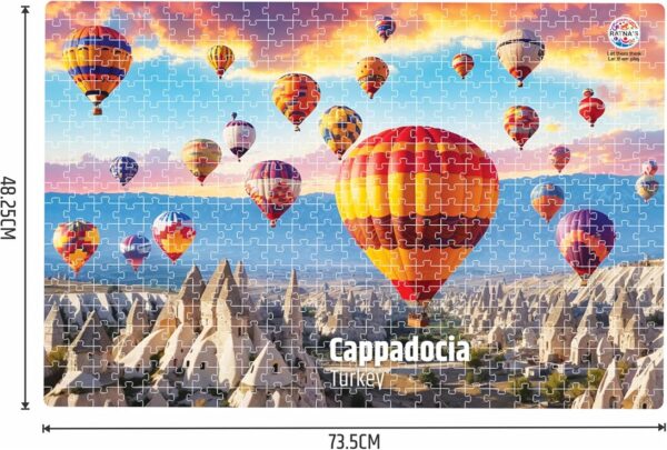 Cappadocia Turkey Jumbo Floor Jigsaw Puzzle