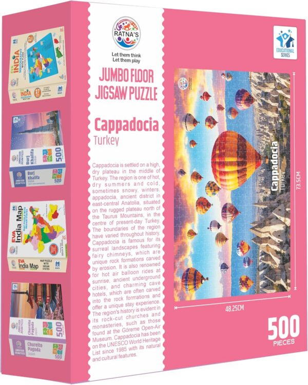 Cappadocia Turkey Jumbo Floor Jigsaw Puzzle