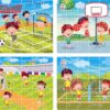 4 in 1 Sports Jigsaw Puzzle